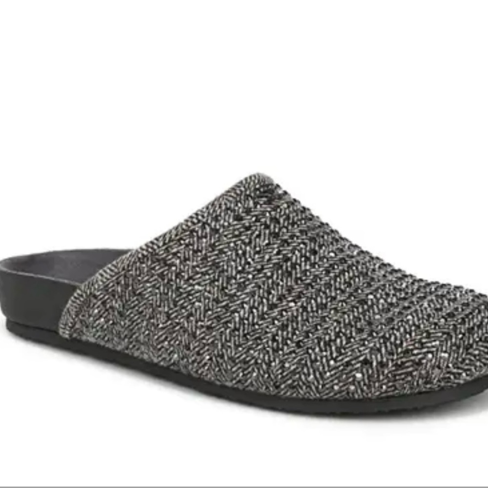 Circus by Sam Edelman Elegant Black Charcoal Gray Multi Slip-On Shoes - Picture 9 of 11